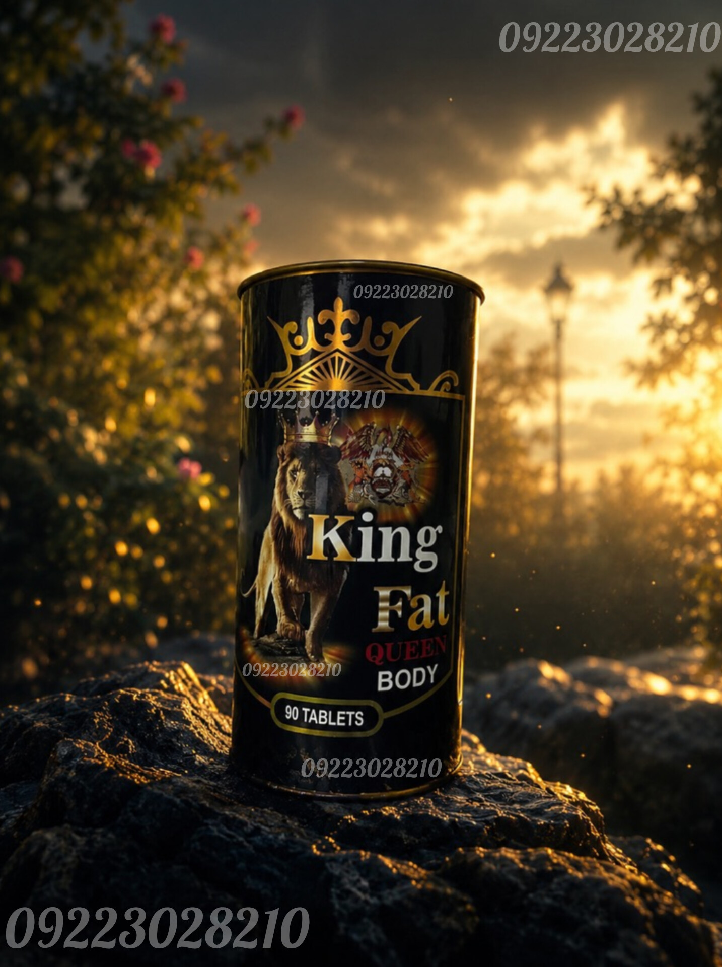 قرص افزایش وزن و اشتها آور کینگ king ۹۰ عددی